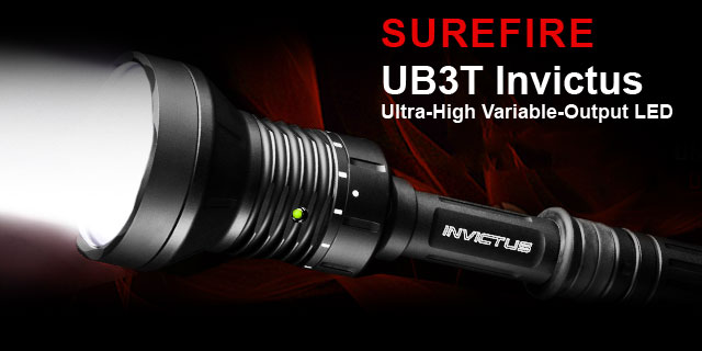 UB3T Invictus - O lanterna foarte puternica de la Surefire